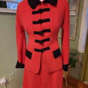 Chic And Cheap By Moschino Mini Skirt And Jacket Size 6